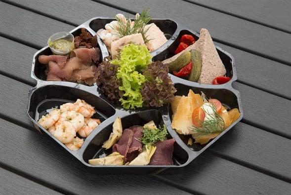 Fisk og Vildt Tapas for 2 personer
